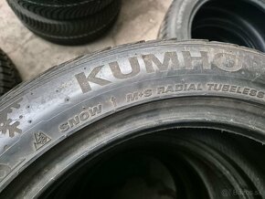 225/50r17 zimné 2 ks KUMHO RUNFLAT dezén 6 mm - 6