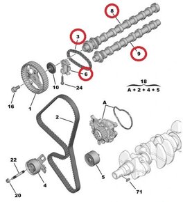 Hlava valcov 1697054780 Peugeot, Citroen, Opel, Toyota - 6