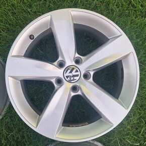 ORIGINÁL VOLKSWAGEN HLINÍKOVÉ DISKY 5x112 R17 - 6