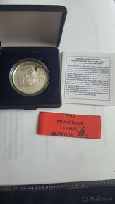 Slovenske strieborne proof mince 10 a 20 Euro - 6