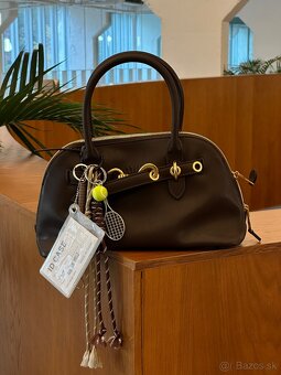 Miu Miu Kabelka Aventure Nappa Leather Top-Handle Bag Brown - 6