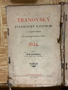 Časopisy TRANOVSKÝ EVANJELICKÝ KALENDÁR - 6