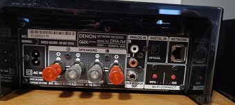 Predám čierny audio systém Denon Ceol DRA-N4 - 6