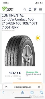 Continental contivancontact 100 215/65 R16 C - 6