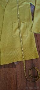 Dámsky dlhý žltý sveter Reserved S - 6