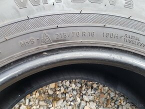 215/70 r16 zimné pneumatiky 4ks Nokian DOT2020 - 6