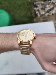 Zlaté hodniky DIESEL - Double Gold 46 mm, ORIGINÁL s krab - 6