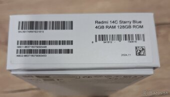 Xiaomi Redmi 14C 4/128, nepoužívaný - 6