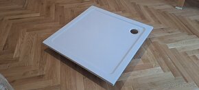 SLIM sprchová vanička s liateno mramoru H K THOR 90cmx90cm - - 6