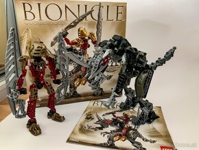 Lego Bionicle - Toa Lhikan and Kikanalo-s krabicou a návodom - 6