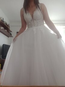 Predám svadobné šaty - 6