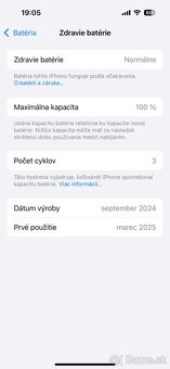 NOVÝ IPHONE 15 128GB BLACK - 6