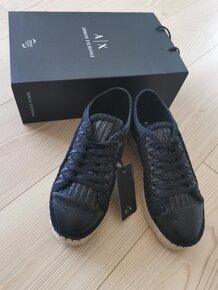 Nové luxusné tenisky, espadrilky Armani vel. 41 - 6