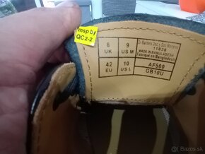 Dr.Martens čierne 3-dierkove poltopanky - 6