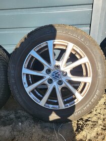 Hliníkové disky VW +zim. pnematiky 185/65 R15 - 6