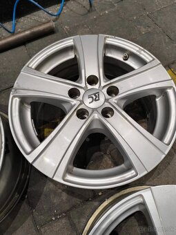 5X108 R16 Peugeot - Citroen Alu disky + Tpms senzor - 6