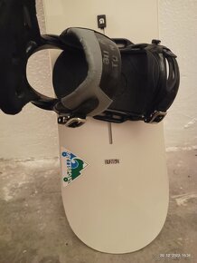 161 cm snowboard BURTON, viazanie BURTON, channels - 6