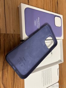 Kozeny kryt iPhone 13 Pro Max Letaher Case Wisteria - 6