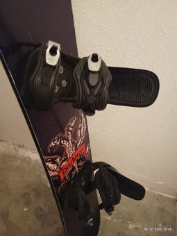 153 cm snowboard ATOMIC s viazanim NITRO - 6