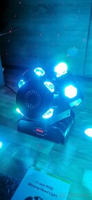 Rotačná hlava Beam 12x15W + laser - 6