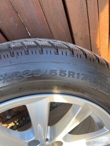 BMW zimna sada 5x120, 225/55R17 - 6