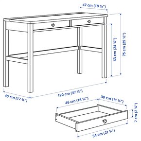 Písací stôl Ikea - 6