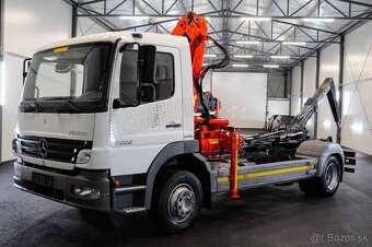 MERCEDES ATEGO 1222 HÁKOVÝ NOSIČ KONTAJNEROV HYDR. RUKA /EU4 - 6