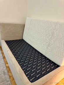 Kvalitná čalúnená posteľ + prémiový matrac - 6