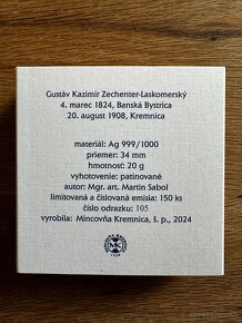Strieborná medaila Gustav Kasimir - 6