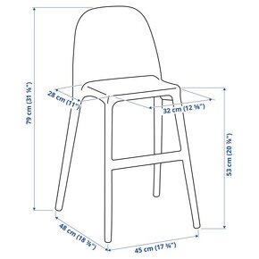 Detská ikea URBAN stolička - 6