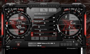 GeForce GTX 1050 Ti GAMING X 4G - 6