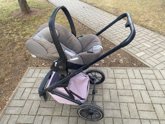 Kočík moon style + vajíčko cybex cloud platinum - 6