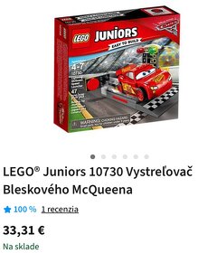 - - - LEGO Juniors - Vystrelovac McQueena (10730) - - - - 6