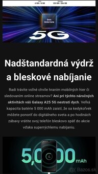 Úplne NOVÝ nerozbaleny Samsung A25 5g - 6