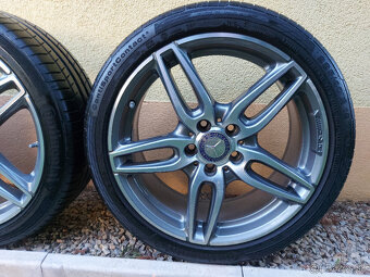 LETNA SADA ELEKTRONOV 5x112 r18 ORIG.AMG MERCEDES CLA, B, A - 6