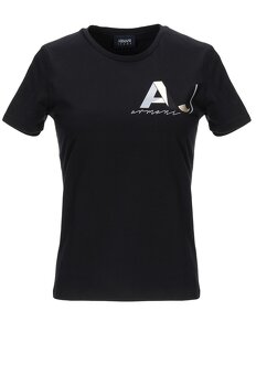 Armani Jeans tričko čierne XS - 6