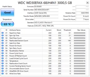 3,5" HDD WD RED 3 / 6 / 8TB - 6