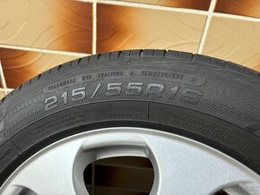 Predám 5ks 16" originálne disky Audi + pneu. - 6