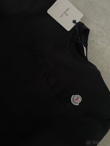 Pánska, čierna mikina MONCLER - 6