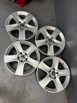 Alu disky mercedes seat škoda audi vw 5x112 r17 - 6