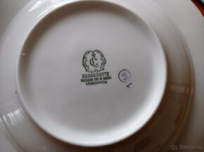 Porcelánové taniere, tanieriky, porcelán - 6