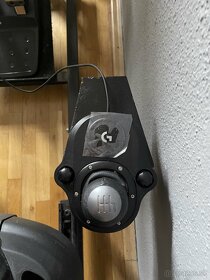 Logitech G920 + Logitech driving force shifter + Rám - 6