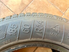 185/60 R14 zimné pneumatiky 2 ks - 6