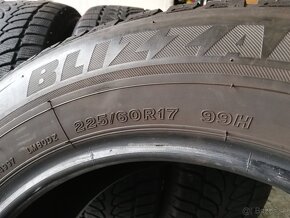 225/60 r17 zimné pneumatiky Bridgestone na SUV - 6