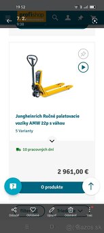 Paletak váhov Jungheinenrih AMW 2200kg - 6