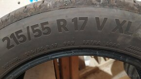 Pneumatiky 4ks letné ročné Continental 215/55 R17 - 6