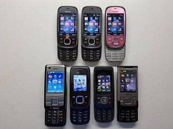 NOKIA 7230 - 6280 - 2680s - 2220s - 6500s Výsúvačky 2x 6680 - 6