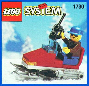 LEGO 1730 - Snowmobile - 6