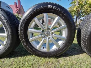 5x112 R16 VW Merano originál alu kolesá s pneu - 6