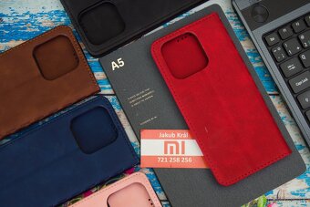 Zatváracie puzdro so vzorom pre Xiaomi, Redmi i Poco - 6